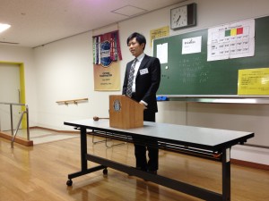 1st speaker